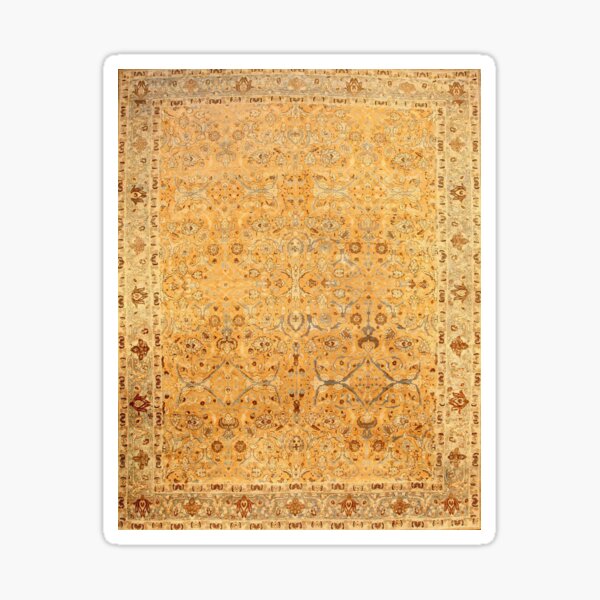 Item preview, Antique Persian Khorassan Rug Print designed and sold by Vicky Brago-Mitchell®.