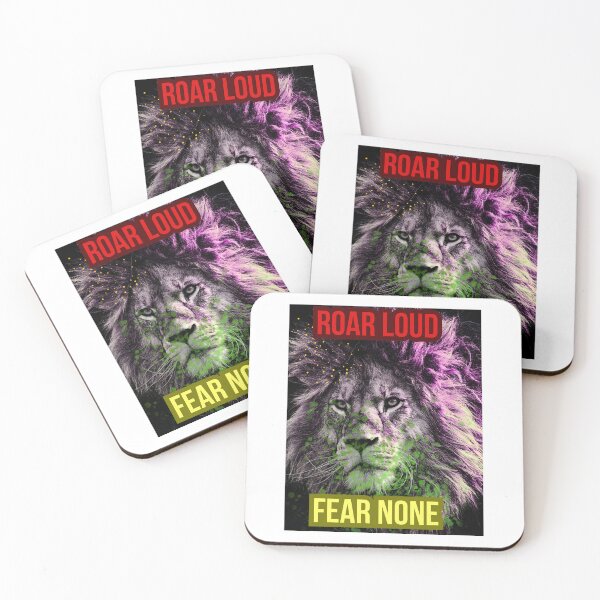 Item preview, ROAR LOUD, FEAR NONE designed and sold by SufiCreatives.