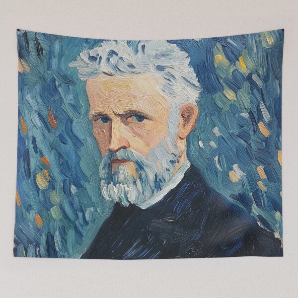Item preview, Pierre Curie | Post-impressionist painting style designed and sold by ComicsFactory.