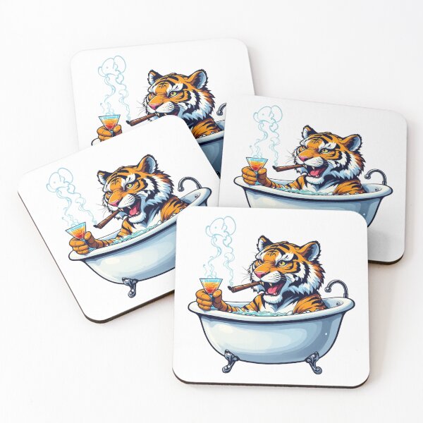 Item preview, Tropical Luxury Tiger designed and sold by 0penvimark.