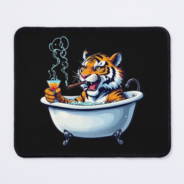 Item preview, Tropical Luxury Tiger designed and sold by 0penvimark.