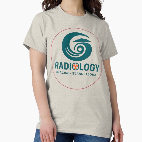 Item preview, Island Radiology Wave Spiral Logo designed and sold by AlohaRadGear.