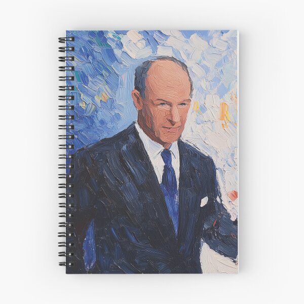 Item preview, Pierre Trudeau | Post-impressionist painting style designed and sold by ComicsFactory.