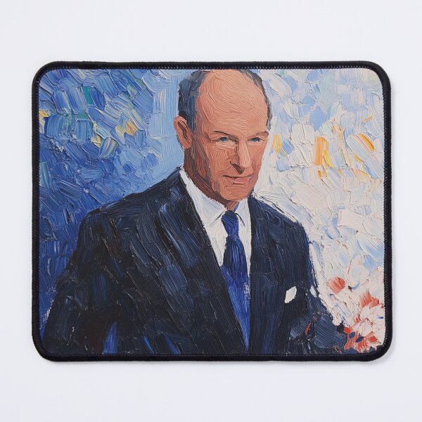 Item preview, Pierre Trudeau | Post-impressionist painting style designed and sold by ComicsFactory.