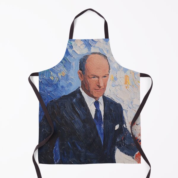 Item preview, Pierre Trudeau | Post-impressionist painting style designed and sold by ComicsFactory.