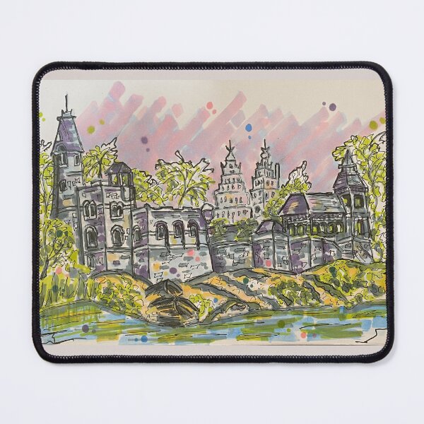 Item preview, Belvedere Castle, Central Park designed and sold by Julia's Print Studio .