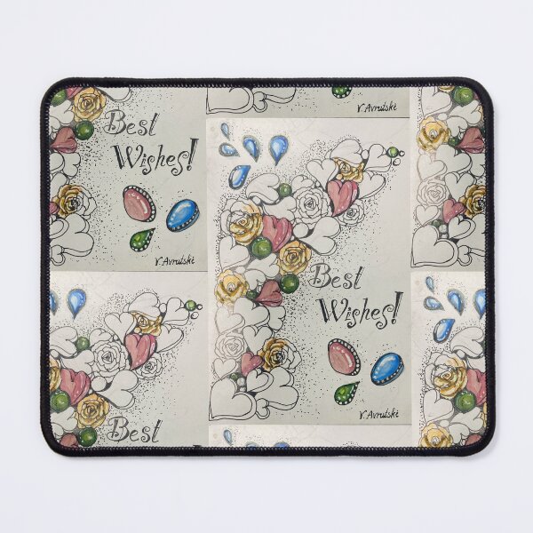Item preview, Best Wishes Abstract Pattern designed and sold by Julia's Print Studio .
