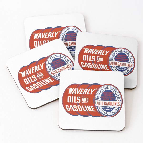 Item preview, Vintage Waverly Oils and Gasoline - Pittsburgh, PA designed and sold by QuayTradingCo.