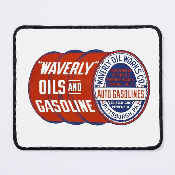 Item preview, Vintage Waverly Oils and Gasoline - Pittsburgh, PA designed and sold by QuayTradingCo.