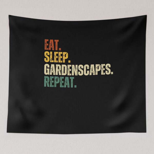 Item preview, Eat sleep Gardenscapes repeat designed and sold by belladesign7.
