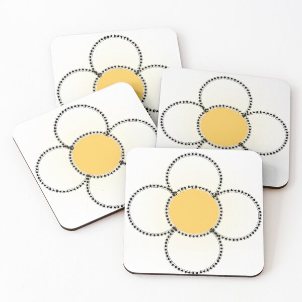 Item preview, Dotted Petal Flower designed and sold by Yaso studio .