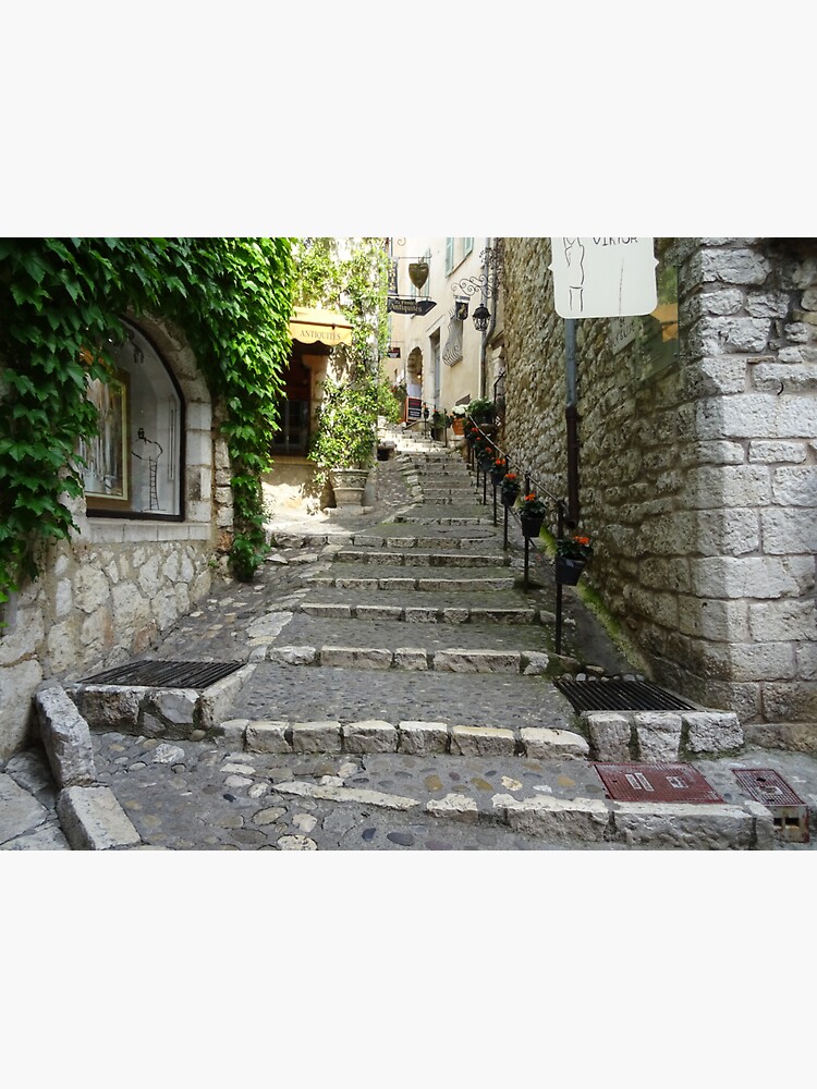 Saint Paul de Vence Village Stairs by santoshputhran