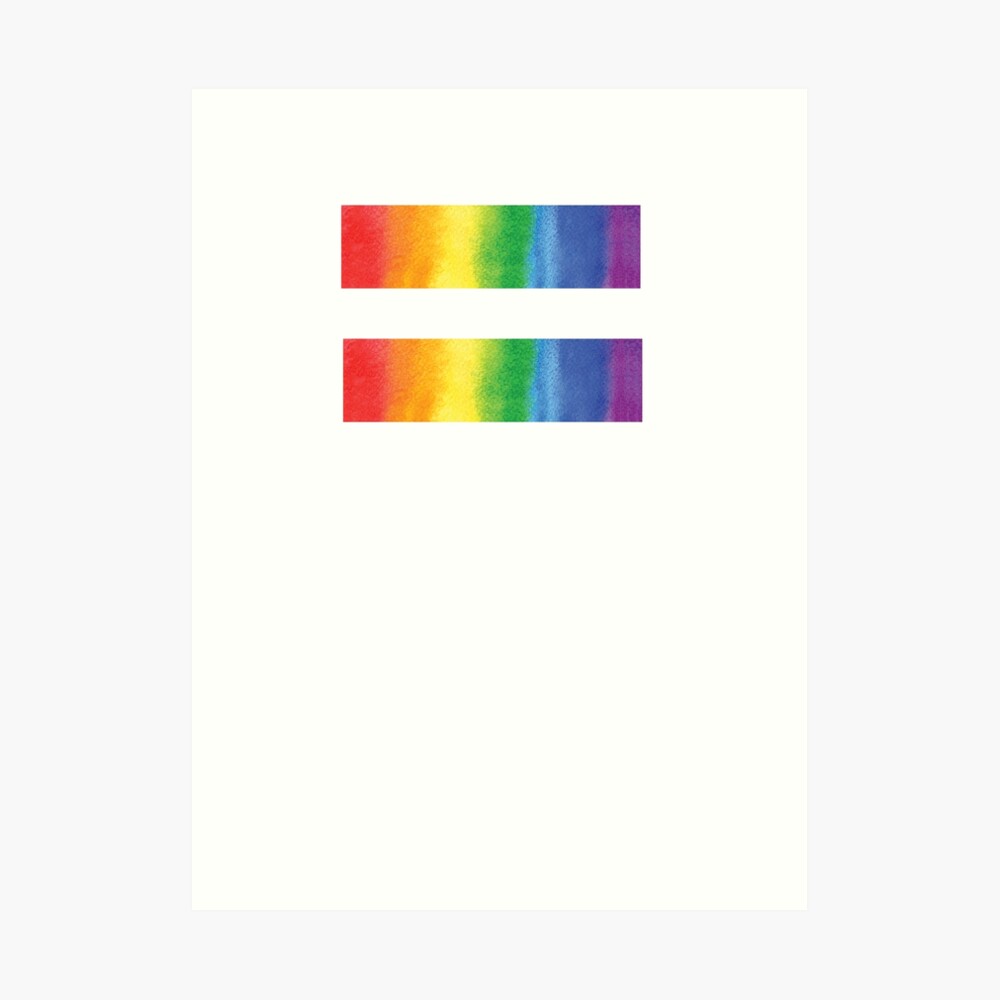 rainbow gay pride equality