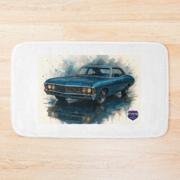 Item preview, 1967 Chevy Impala Fanart (Blue2) designed and sold by Peterson Designs.