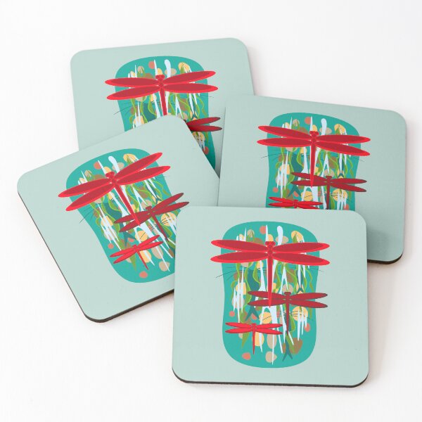 Item preview, Dragonfly River designed and sold by uduforuDesigns.