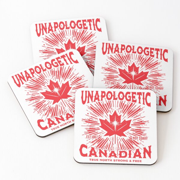 Item preview, Unapologetic Canadian, True North, Strong & Free, Maple Leaf, Not Sorry designed and sold by Pawsitive Pixel Studio.