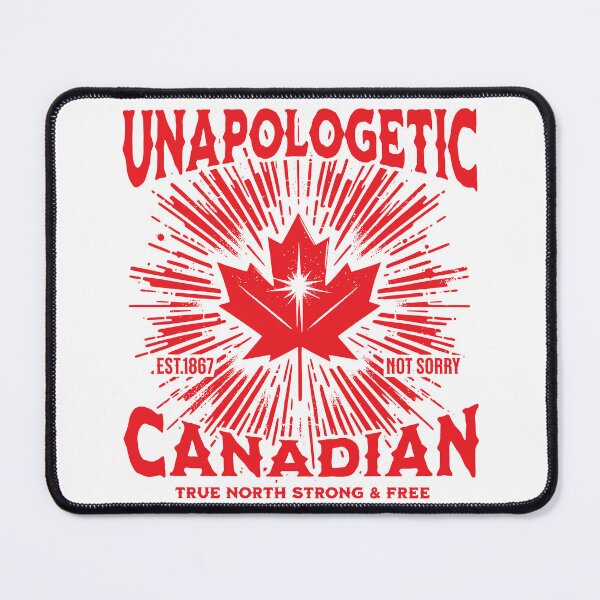 Item preview, Unapologetic Canadian, True North, Strong & Free, Maple Leaf, Not Sorry designed and sold by Pawsitive Pixel Studio.