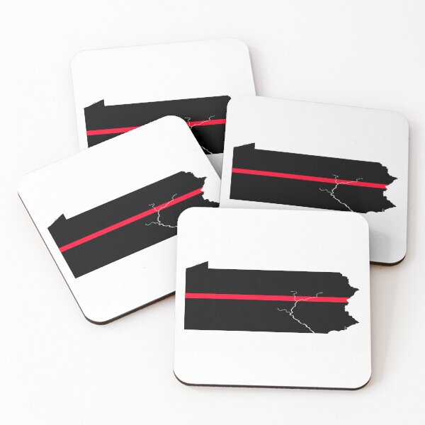 Item preview, Pennsylvania Thin Red Line designed and sold by PhilbonianDezin.