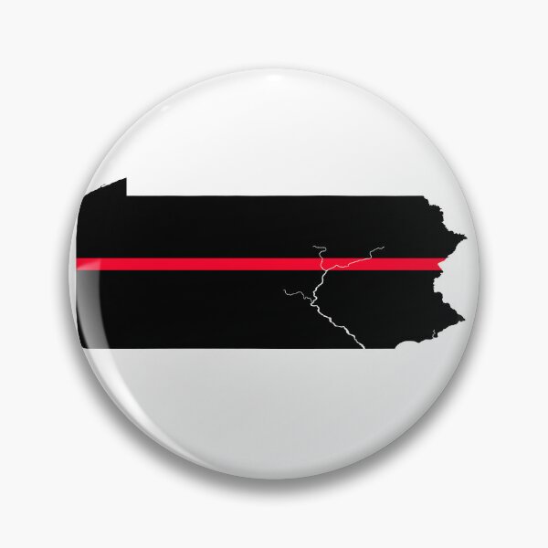 Item preview, Pennsylvania Thin Red Line designed and sold by PhilbonianDezin.
