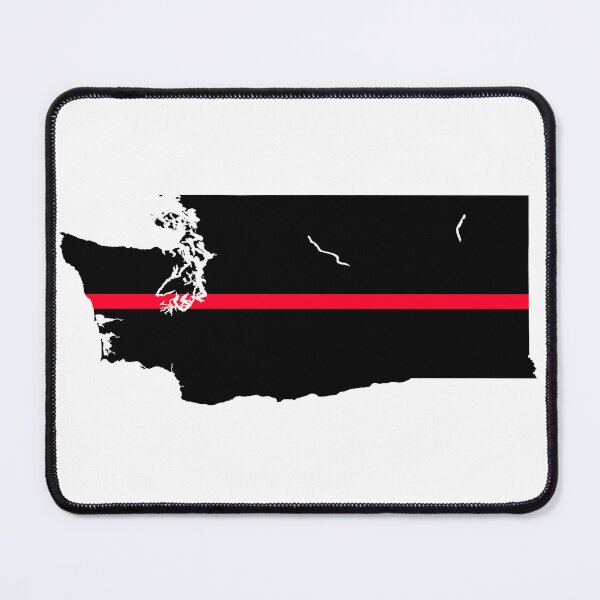 Item preview, Washington State Thin Red Line designed and sold by PhilbonianDezin.