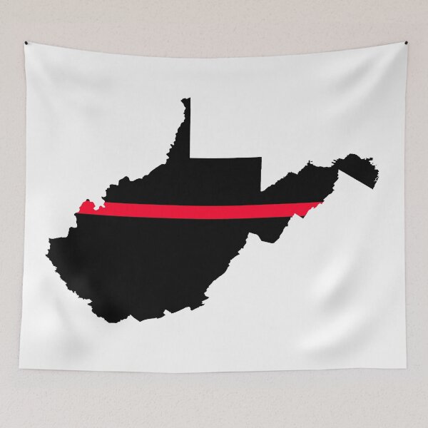 Item preview, West Virginia Thin Red Line designed and sold by PhilbonianDezin.