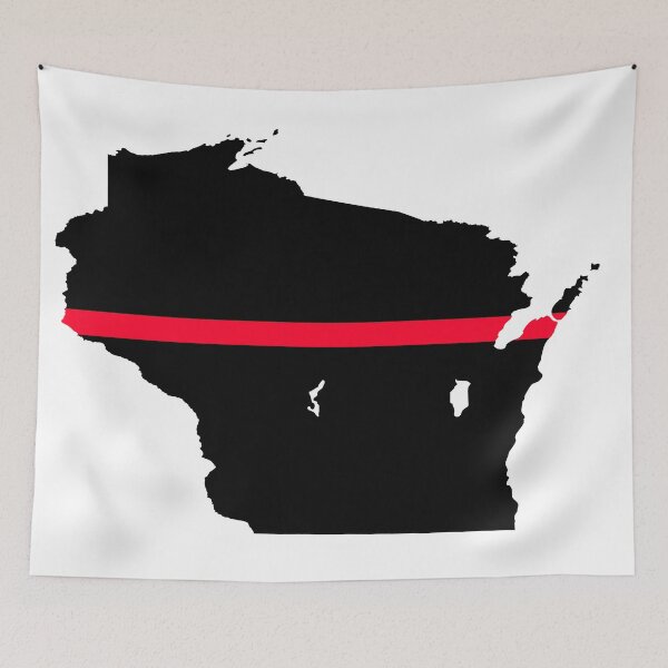 Item preview, Wisconsin Thin Red Line designed and sold by PhilbonianDezin.
