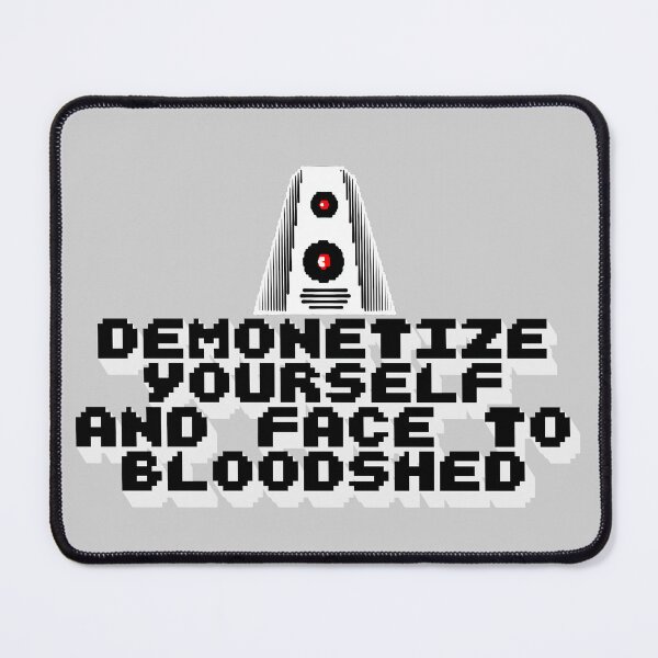 Item preview, Demonetize Yourself and Face To Bloodshed (Black Monolith) designed and sold by secswell.
