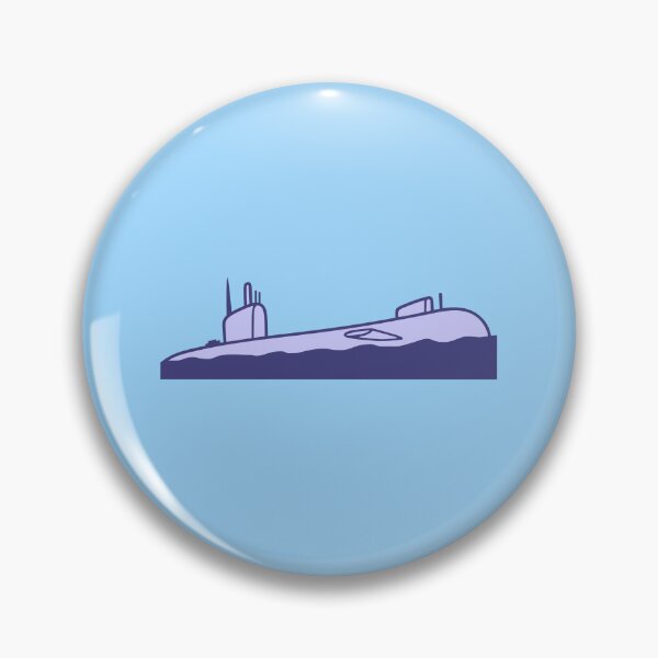 Item preview, Surfaced Submarine Above Water Surface Dive Boat designed and sold by shirt-o-mat.