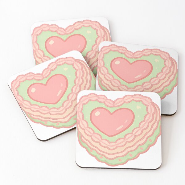 Item preview, Vintage Heart Cake designed and sold by EnchantingEmber.