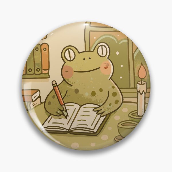 Item preview, Midnight Frog Journaling Vibes designed and sold by Niche Nook Emporium.