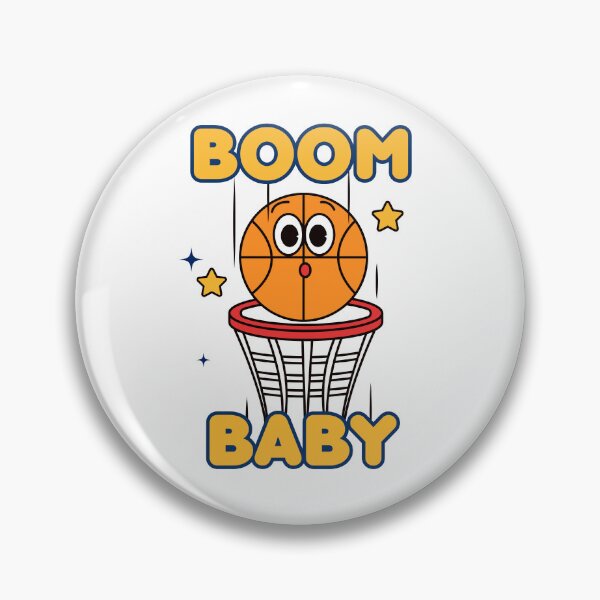 Item preview, Indy Pacers Boom Baby Retro designed and sold by hoosierswiftie.