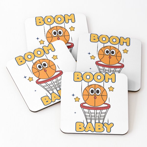 Item preview, Indy Pacers Boom Baby Retro designed and sold by hoosierswiftie.