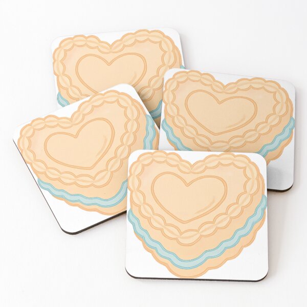 Item preview, Vintage Heart Cake designed and sold by EnchantingEmber.