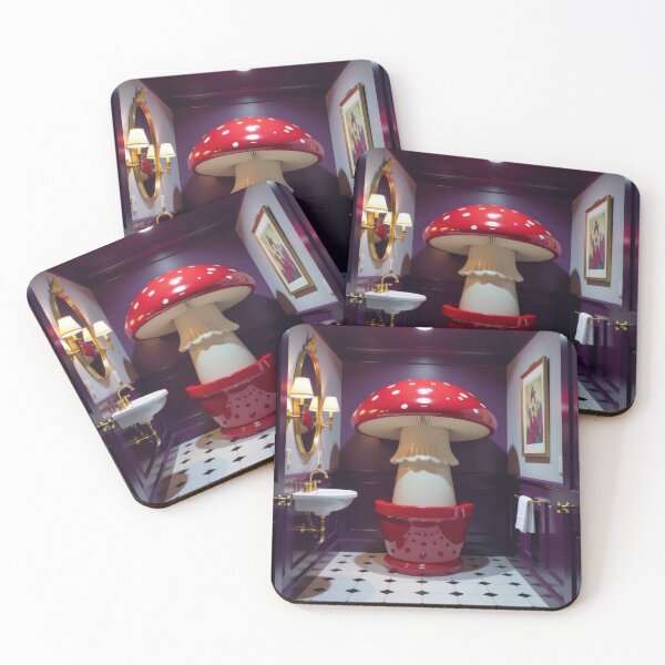 Item preview, Washroom Mushroom designed and sold by HabitableMoons.