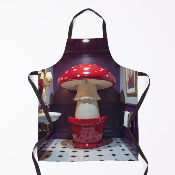 Item preview, Washroom Mushroom designed and sold by HabitableMoons.