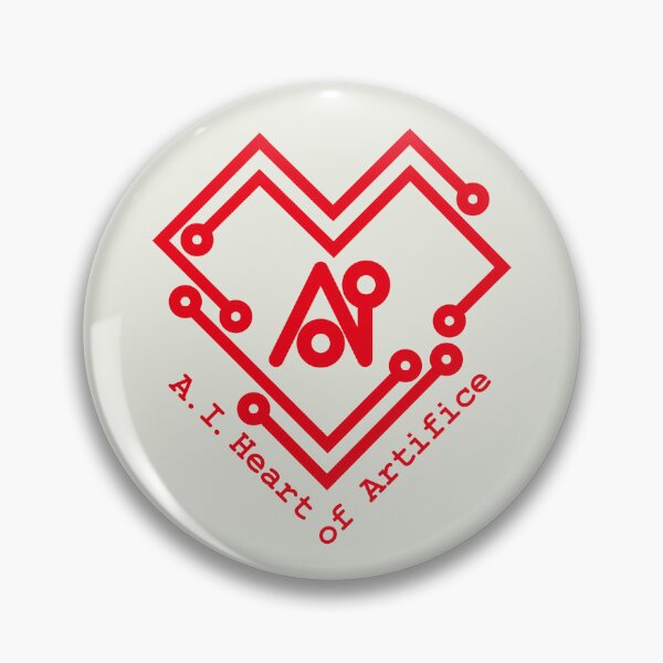 Item preview, AI Heart of Artifice designed and sold by uduforuDesigns.