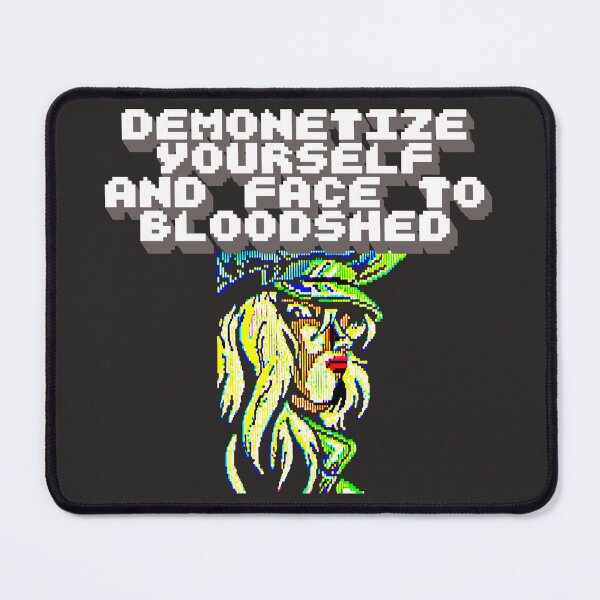 Item preview, Demonetize Yourself and Face To Bloodshed (Cop Girl) designed and sold by secswell.