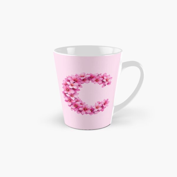 Item preview, Pink Letter C / Floral Initial Monogram for Girls designed and sold by roxysnextgenart.
