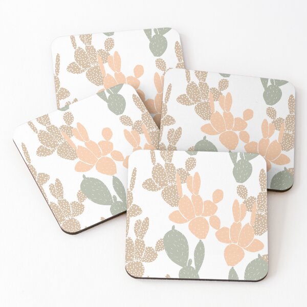 Item preview, Arizona desert wallpaper with cartoon plants.  designed and sold by MatyKotiv.