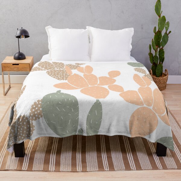 Item preview, Arizona desert wallpaper with cartoon plants.  designed and sold by MatyKotiv.