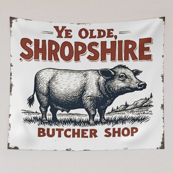Item preview, Ye Olde Shropshire Butcher Shop designed and sold by silverwolf2604.
