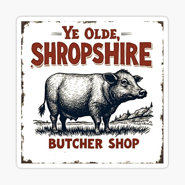 Item preview, Ye Olde Shropshire Butcher Shop designed and sold by silverwolf2604.