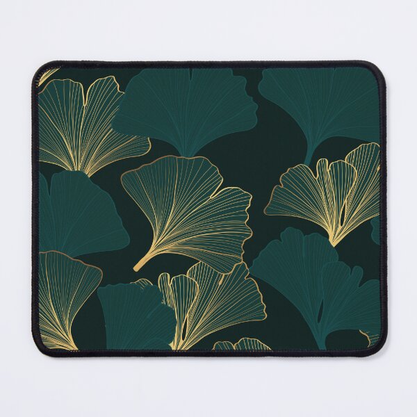 Item preview, Golden ginkgo leaves seamless pattern background. Luxury Floral art deco. Gold natural pattern design Bordo illustration. designed and sold by MatyKotiv.