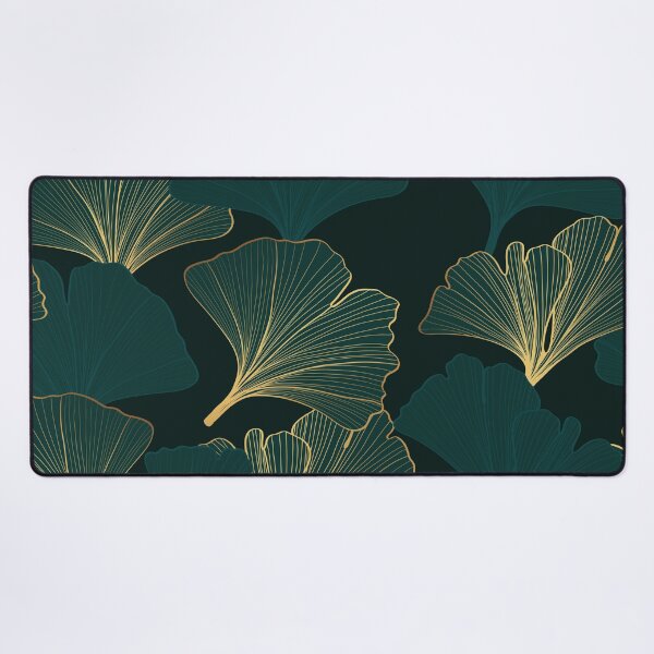 Item preview, Golden ginkgo leaves seamless pattern background. Luxury Floral art deco. Gold natural pattern design Bordo illustration. designed and sold by MatyKotiv.