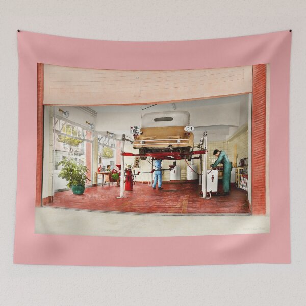 Item preview, Garage - Grease Gurus 1938 designed and sold by Mike Savad Photography.