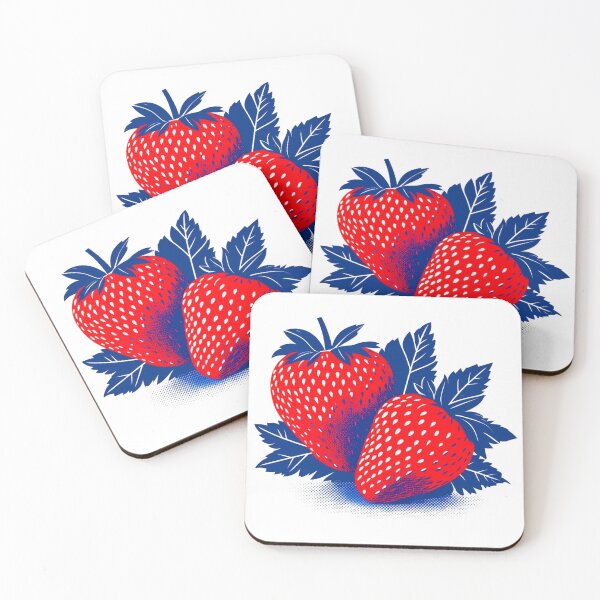 Item preview, Vibrant Red Strawberries  designed and sold by Aisha  Hamza.