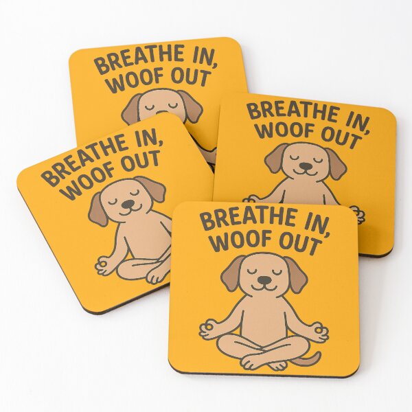 Item preview, Lifestyle Hub: Breathe In, Woof Out designed and sold by M&M Lifestyle Hub.