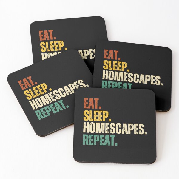Item preview, Eat sleep homescapes repeat designed and sold by belladesign7.