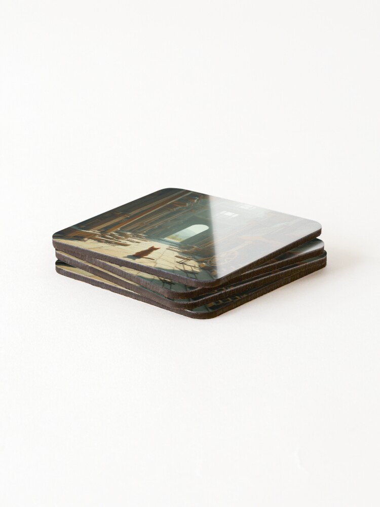 Thumbnail 4 of 5, Coasters (Set of 4), Means-End Inversion designed and sold by HabitableMoons.
