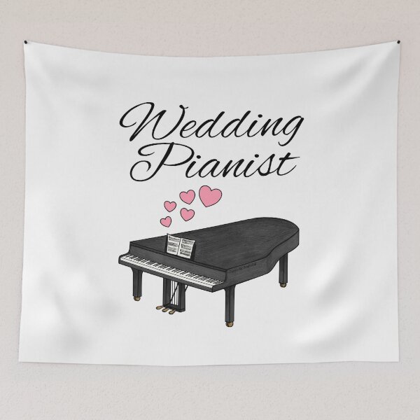 Item preview, Wedding Pianist, Grand Piano Musician designed and sold by doodlerob.